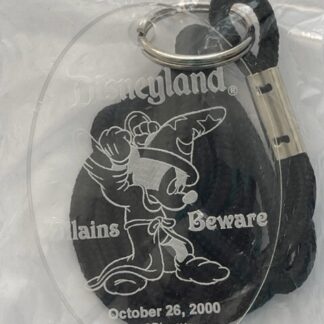 Disneyland Villains Beware 2000 Sorcerer Mickey Lanyard Charm (B)