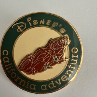 Disneys California Adventure #3 Grizzly Bear Disney Pin  (B4)