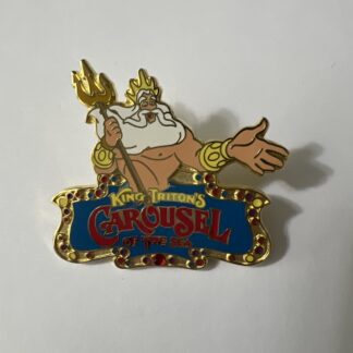 Disney's California Adventure King Triton's Carousel Disney Pin B7