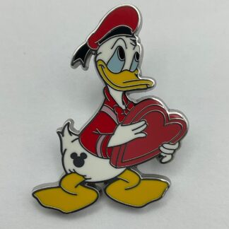 Donald Duck Valentine's Day Holidays 2025 Hidden Mickey WDW Disney Pin H2