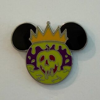 Evil Queen - Disney Villains Icons - Mystery 2022 Apple Green Disney Pin H6