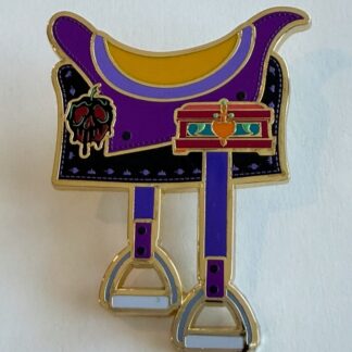 Evil Queen Royal Stable Horse Saddles PInk A La Mode 2026 PALM LE Disney Pin H6