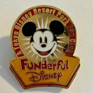 Fantastic Disney Mickey Pin Badge Tokyo Disney Resort TDR Funderful Disney (C5)