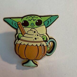 Grogu Mandalorian Pumpkin Spice Scented Box Lunch Loungefly Disney Pin (D2)