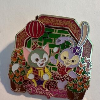 HKDL 2018 Lunar New Year Gelatoni And Still Lou LE 500 Disney Pin C4