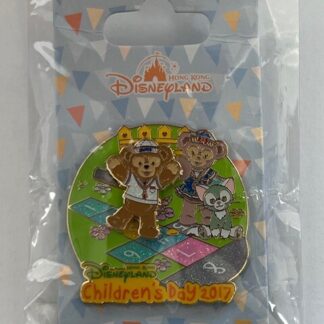 HKDL Duffy And Friends Children’s Day 2017 Duffy Shellie LE 300 Disney Pin (B)