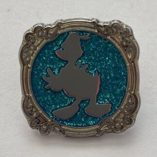 HKDL Hong Kong Mickey's Magic Draw Silhouette Donald Duck Disney Pin (A7)