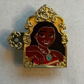 HKDL Hong Kong Pin Trading Carnival Moana Princess Gold Disney Pin (C1)