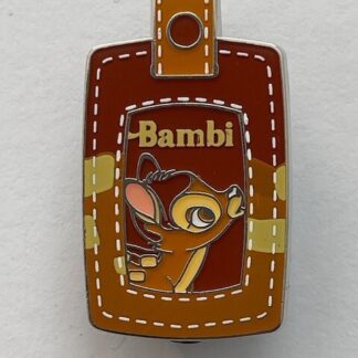 HKDL Pin Trading Carnival Luggage Tags Bambi Disney Pin (A9)