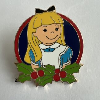 It’s A Small World Holiday LR 25 Years Of Pin Trading Alice In Wonderland A4