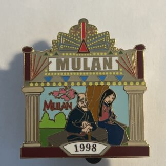 JDS Japan 10th Anniversary Films Mulan LE Disney Pin (A9)