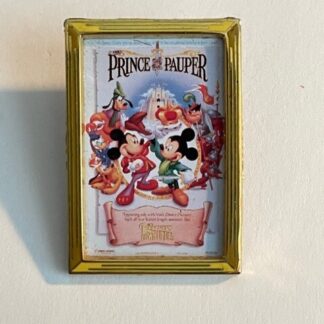 JDS Japan Prince And The Pauper Mickey Movie Poster LE Disney Pin (A6)