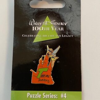 JDS Tinker Bell Theme Parks T Walt Disney Puzzle Series Disney Pin (B)