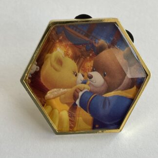 JDS UniBEARsity Belle Beauty and Beast 10 Anniversary Japan Disney Store Pin F6