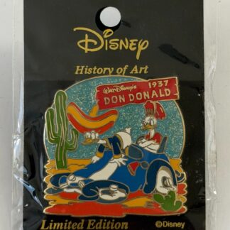 Japan Donald Daisy Duck Don Donald 1937 History of Art 2003 Disney Pin B