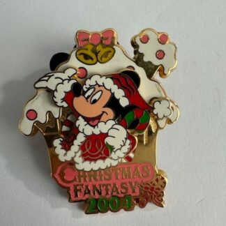 Japan - Mickey Mouse - Christmas Fantasy 2004 - TDL Disney Pin D7