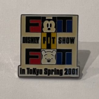 Japan Mickey Mouse Pooh Disney F.I.T Show 2001 LE Disney Pin (A1)
