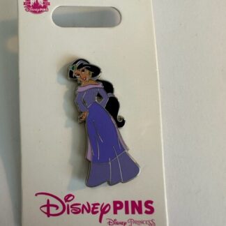 Jasmine Princess Pose Aladdin Purple Dreas Disney Pin (B)