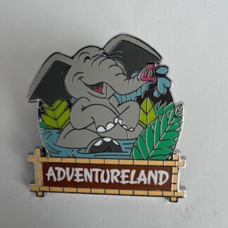 Jungle Cruise Elephant Adventureland Disney Lands Booster Pack Pin (E4)