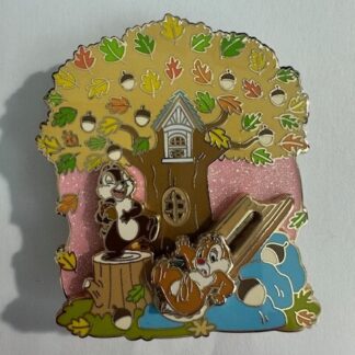 LE 300 Chip Dale Tokyo Autumn Fall Shanghai Disney Pin Trading Fun Day 2024 (D8)