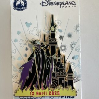 LE 700 Maleficent Avril 12 Disneyland Paris Castle Disney Pin Mali 2025