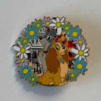 Lady Tramp Classics Once Upon a Royal Realm PALM Pink A La Mode Disney Pin H9