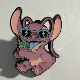 Loungefly - Angel - Eating Ice Cream Cone - Stitch Beach Day Disney Pin C2
