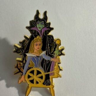 Loungefly Aurora Maleficent Spinning Wheel Sleeping Beauty 2025 Disney Pin F8