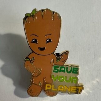 Loungefly Box Lunch Disney Marvel I Am Groot Save Your Planet Disney  Pin B8