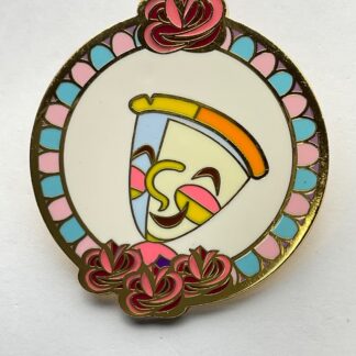 Loungefly Chip Beauty & The Beast Art Deco Portraits Plate Disney Mystery Pin G9