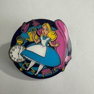 Loungefly Disney Alice In Wonderland Down The Rabbit Hole Enamel Pin (E0)