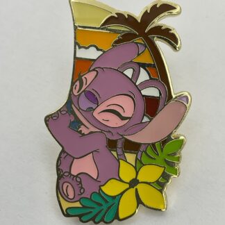 Loungefly Disney Beach Palm Tree Stitch Angel Only Pin A7