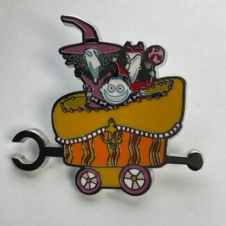 Loungefly Disney Nightmare Christmas NBC Holiday Train Pin Lock Shock Barrel G9
