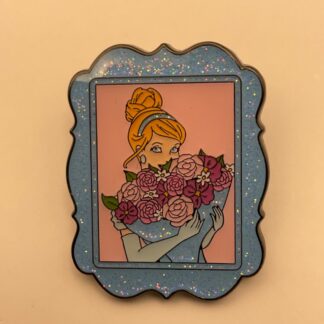 Loungefly Disney Princess Glitter Flower Bouquet Cinderella Mystery Pin F8
