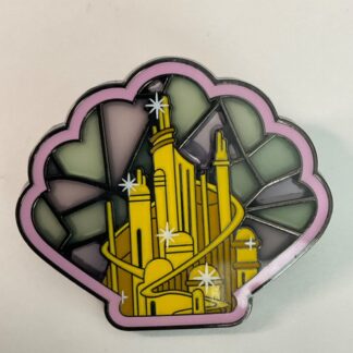 Loungefly Disney Princess Little Mermaid Castle Stained Glass Enamel Pin 2023 F3