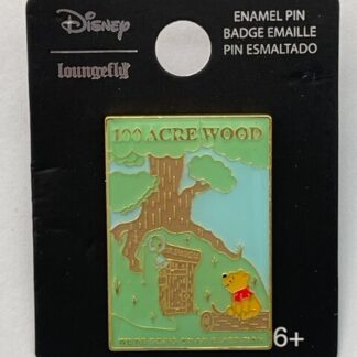 Loungefly Disney Winnie the Pooh 100 Acre Wood poster Pin (B)