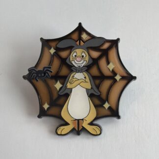 Loungefly Disney Winnie the Pooh Rabbit Halloween Pin Stained Glass Web H4
