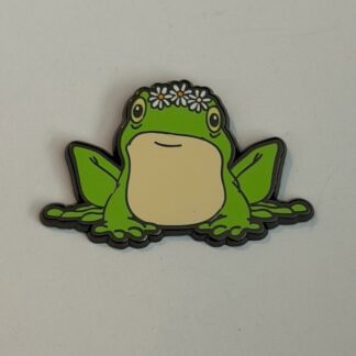 Loungefly Green Frog Wearing a Floral Crown Stitch Friends 2024 Disney Pin F2