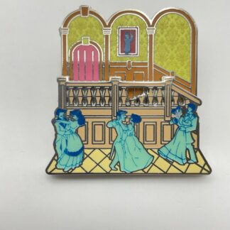 Loungefly Haunted Mansion Ghost Ballroom Couples Dance Glow in Dark Disney Pin