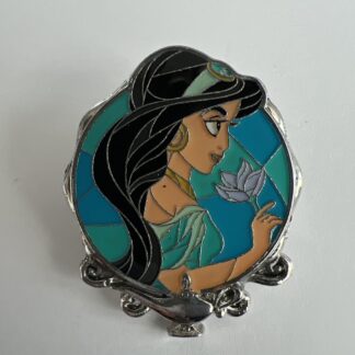 Loungefly Jasmine Aladdin Disney Princess Stained Glass Blind Box Pin E5
