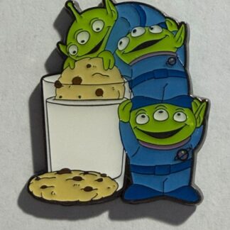 Loungefly LGM with Cookies Milk - Aliens with Food - Mystery 2024 Disney Pin G1