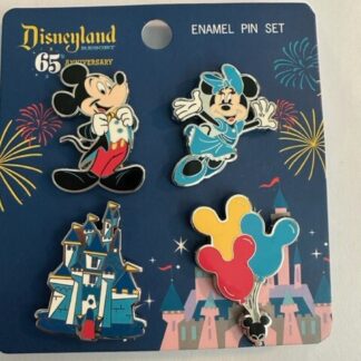 Loungefly Mickey & Friends 65th Anniversary Set Minnie Castle Disney Pin (B)
