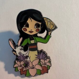 Loungefly Mulan Chibi Floral Princess Mystery Series 2 Disney Pin C4