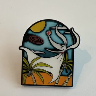 Loungefly Nightmare Before Christmas ZERO Summer Stained Glass Pin F3