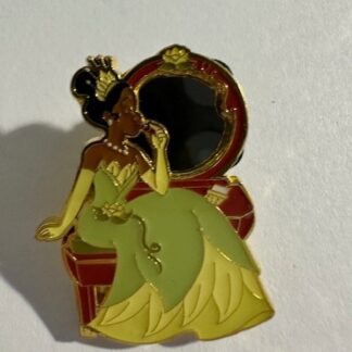 Loungefly Princess & Frog Tiana Make Up Vanity Mirror Disney Pin C3