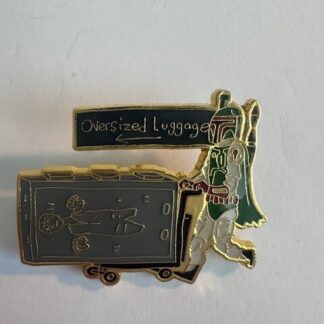 Loungefly Starvwars Boba Feet With Han Solo Oversized Luggage Disney Pin (A8)