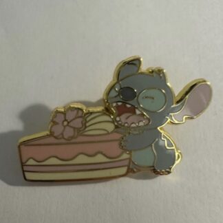Loungefly Stitch Mystery Cherry Blossom Eating Cake Disney Pin (F0)