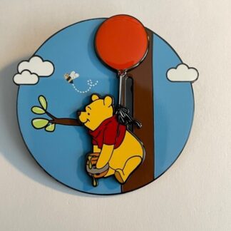 Loungefly Winnie The Pooh Slider Balloon Honey Pot Tree Disney Pin  (A6)