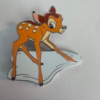 Loungfly Bambi Slipping On Ice Winter Snow Disney Pin A8