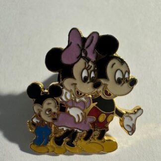 MICKEY MINNIE FAMILY LITTLE BOY MORTIE GOLD TONE 1996  Disney Pin B3